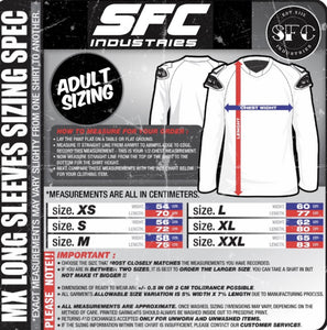 SFC INDUSTRIES 2020 COLLECTION MAROON BASE MX JERSEY