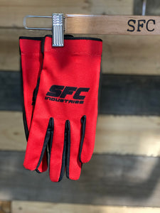SFC INDUSTRIES 2020 RED MX GLOVES