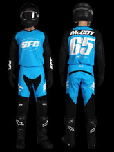 Load image into Gallery viewer, SFC INDUSTRIES 2020 COLLECTION CYAN BASE MX PANTS