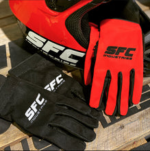 Load image into Gallery viewer, SFC INDUSTRIES 2020 BLACK MX GLOVES