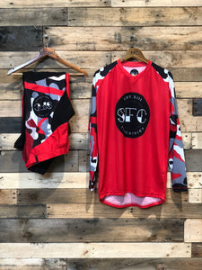 SFC INDUSTRIES RED CAMO MX JERSEY
